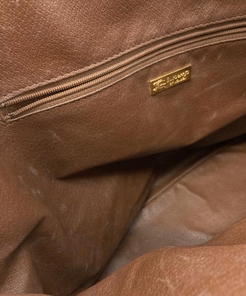 Burberry's（バーバリー）Burberry's (バーバリー) ノヴァチェックハンドトートバッグ ブラウンの古着・服飾アイテム