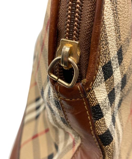 Burberry's（バーバリー）Burberry's (バーバリー) ノヴァチェックハンドトートバッグ ブラウンの古着・服飾アイテム