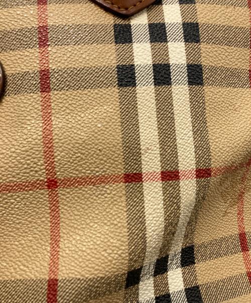 Burberry's（バーバリー）Burberry's (バーバリー) ノヴァチェックハンドトートバッグ ブラウンの古着・服飾アイテム