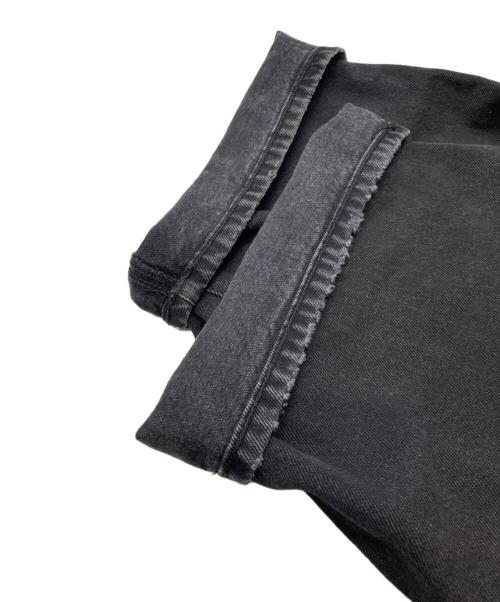 haikure（ハイクル）haikure (ハイクル) デニムパンツ ブラック サイズ:25の古着・服飾アイテム