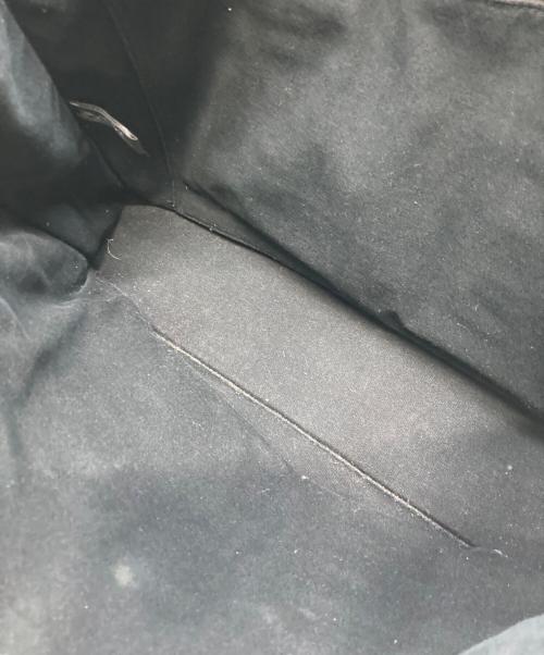 HERMES（エルメス）HERMES (エルメス) キャンバスバッグ ブラックの古着・服飾アイテム