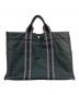 HERMES（エルメス）の古着「キャンバスバッグ」｜ブラック