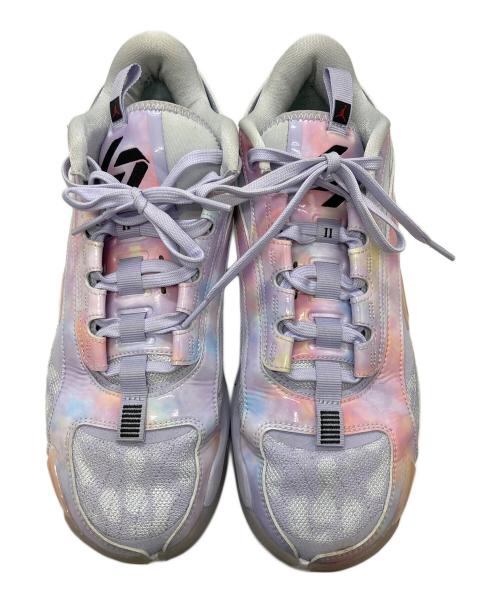 NIKE（ナイキ）NIKE (ナイキ) JORDAN LUKA 2 PF FOOTBALL GREY/BLACK-OXYGEN PURPLE パープル サイズ:28cmの古着・服飾アイテム