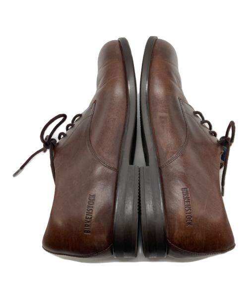 BIRKENSTOCK（ビルケンシュトック）BIRKENSTOCK (ビルケンシュトック) DALENレザーシューズ ブラウン サイズ:26.5cmの古着・服飾アイテム