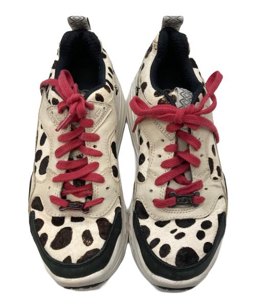 UGG（アグ）UGG (アグ) CA805 Dalmatian ベージュ×ブラウン サイズ:24cmの古着・服飾アイテム