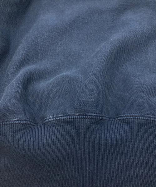 A.PRESSE（アプレッセ）A.PRESSE (アプレッセ) Vintage Half Zip Rib Collar Sweatshirt ネイビー サイズ:3の古着・服飾アイテム