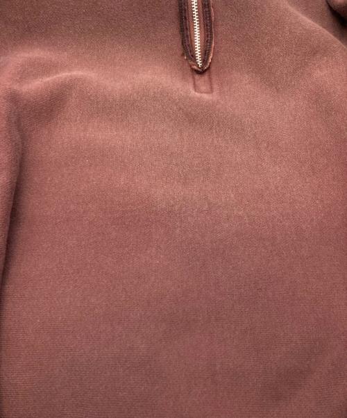 A.PRESSE（アプレッセ）A.PRESSE (アプレッセ) Vintage Half Zip Sweatshirt ブラウン サイズ:3の古着・服飾アイテム