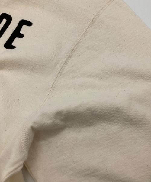 HUMAN MADE（ヒューマンメイド）HUMAN MADE (ヒューマンメイド) HENLEY NECK L S T-SHIRT アイボリー サイズ:Lの古着・服飾アイテム