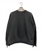 sacaiサカイ）の古着「Sponge Sweat Pullover」｜グレー