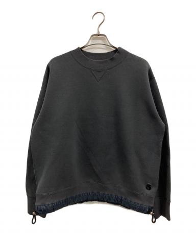 サカイ 24SS 24-07164 ｸﾞﾚｰ ﾊﾞﾙｰﾝｽﾘｰﾌﾞ Sponge Sweat Pullover 3 sacai（サカイ） 24SS 24-07164 グレー バルーンスリーブ Sponge Sweat