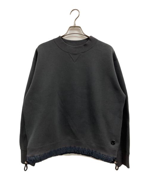 sacai（サカイ）sacai (サカイ) Sponge Sweat Pullover グレー サイズ:1の古着・服飾アイテム