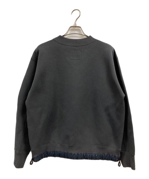 sacai（サカイ）sacai (サカイ) Sponge Sweat Pullover グレー サイズ:1の古着・服飾アイテム