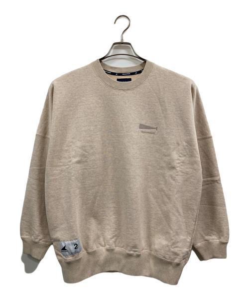 DESCENDANT（ディセンダント）DESCENDANT (ディセンダント) CACHALOT CREW NECK アイボリー サイズ:2の古着・服飾アイテム