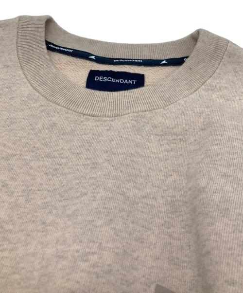 DESCENDANT（ディセンダント）DESCENDANT (ディセンダント) CACHALOT CREW NECK アイボリー サイズ:2の古着・服飾アイテム