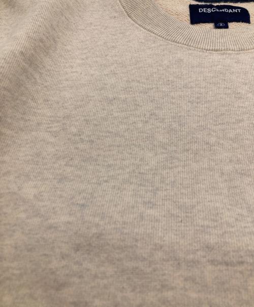 DESCENDANT（ディセンダント）DESCENDANT (ディセンダント) CACHALOT CREW NECK アイボリー サイズ:2の古着・服飾アイテム