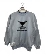 DESCENDANTディセンダント）の古着「FLUKE UP CREW NECK」｜ブルー