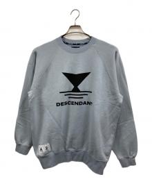 DESCENDANT（ディセンダント）の古着「FLUKE UP CREW NECK」｜ブルー