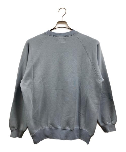 DESCENDANT（ディセンダント）DESCENDANT (ディセンダント) FLUKE UP CREW NECK ブルー サイズ:2の古着・服飾アイテム