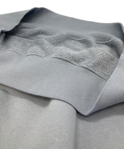 DESCENDANT（ディセンダント）DESCENDANT (ディセンダント) FLUKE UP CREW NECK ブルー サイズ:2の古着・服飾アイテム