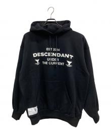 DESCENDANT（ディセンダント）の古着「UNDER THE CURRENT HOODY」｜ブラック