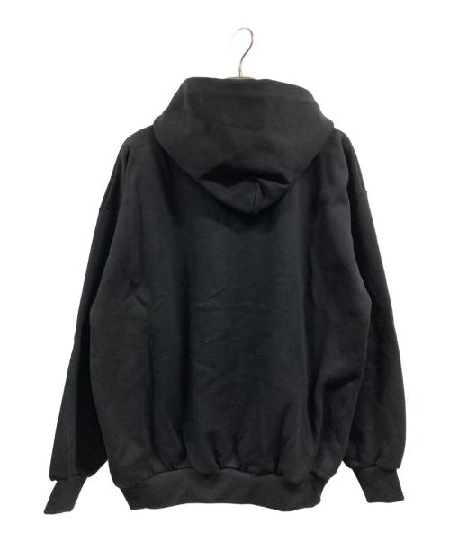 DESCENDANT（ディセンダント）DESCENDANT (ディセンダント) UNDER THE CURRENT HOODY ブラック サイズ:2の古着・服飾アイテム