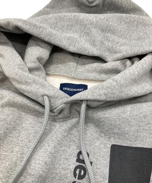 DESCENDANT（ディセンダント）DESCENDANT (ディセンダント) CACHALOT HOODY グレー サイズ:2の古着・服飾アイテム