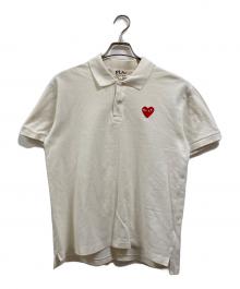 PLAY COMME des GARCONS（プレイコムデギャルソン）の古着「ポロシャツ」｜ホワイト