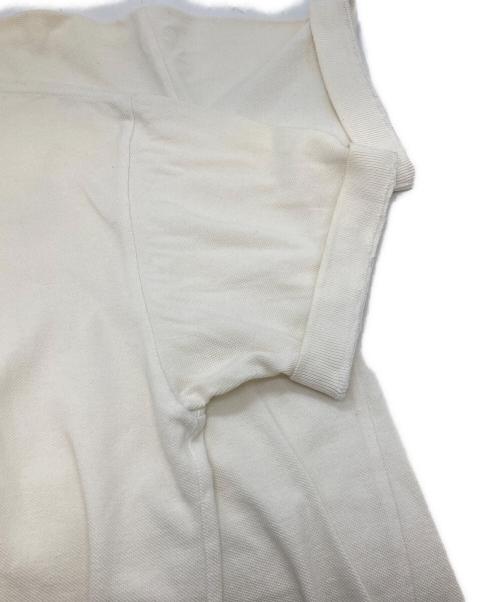PLAY COMME des GARCONS（プレイコムデギャルソン）PLAY COMME des GARCONS (プレイコムデギャルソン) ポロシャツ ホワイト サイズ:Ⅼの古着・服飾アイテム