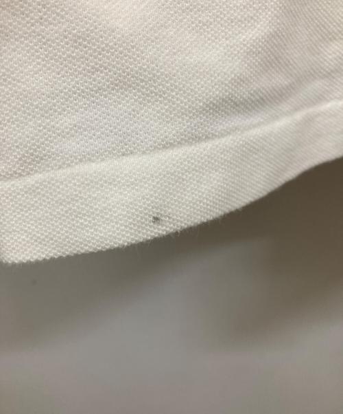 PLAY COMME des GARCONS（プレイコムデギャルソン）PLAY COMME des GARCONS (プレイコムデギャルソン) ポロシャツ ホワイト サイズ:Ⅼの古着・服飾アイテム