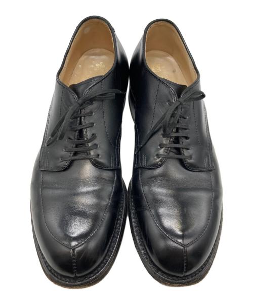 Alden（オールデン）Alden (オールデン) BARNEYS NEWYORK (バーニーズ・ニューヨーク) Vチップ モディファイドラスト カーフドレスシューズ ブラック サイズ:6 1/2の古着・服飾アイテム