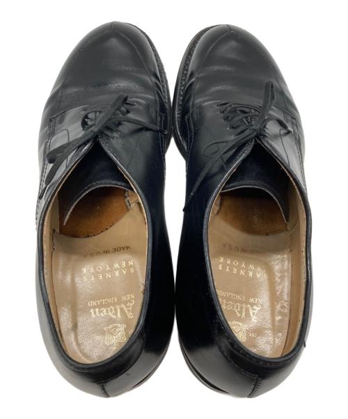 Alden（オールデン）Alden (オールデン) BARNEYS NEWYORK (バーニーズ・ニューヨーク) Vチップ モディファイドラスト カーフドレスシューズ ブラック サイズ:6 1/2の古着・服飾アイテム