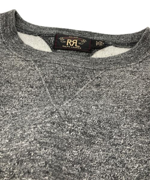 RRL（ダブルアールエル）RRL (ダブルアールエル) DOUBLE V SWEAT SHIRTS グレー サイズ:Sの古着・服飾アイテム