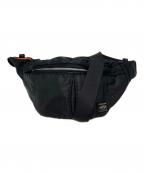 PORTERポーター）の古着「ウエストバッグ」｜ブラック