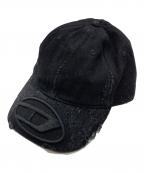 DIESELディーゼル）の古着「Ｃ-ODYキャップ」｜ブラック