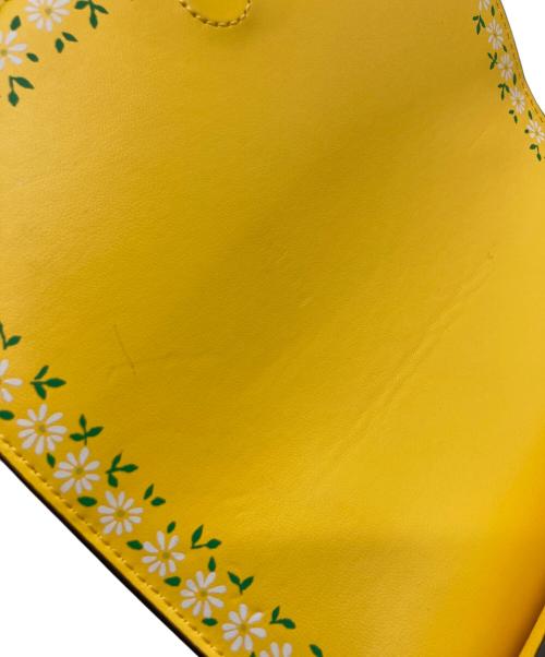 TORY BURCH（トリーバーチ）TORY BURCH (トリーバーチ) Robinson Floral Interior Convertible ショルダーバッグ イエローの古着・服飾アイテム