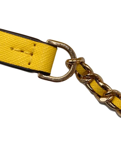 TORY BURCH（トリーバーチ）TORY BURCH (トリーバーチ) Robinson Floral Interior Convertible ショルダーバッグ イエローの古着・服飾アイテム