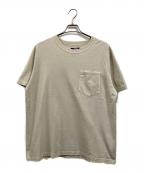 THE NORTH FACEザ ノース フェイス）の古着「パープルレーベル 別注 7オンス ポケットTシャツ」｜ベージュ