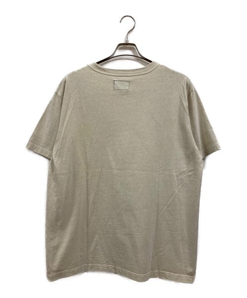 THE NORTH FACE（ザ ノース フェイス）THE NORTH FACE (ザ ノース フェイス) パープルレーベル 別注 7オンス ポケットTシャツ ベージュ サイズ:Lの古着・服飾アイテム
