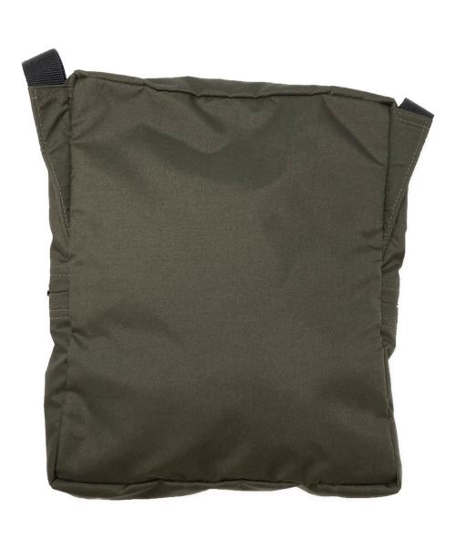 PORTER（ポーター）PORTER (ポーター) FLAT / フラットショルダーバッグ カーキの古着・服飾アイテム
