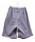 ONE FIFTH (ワンフィフス) ハーフパンツ パープル サイズ:不明：7000円
