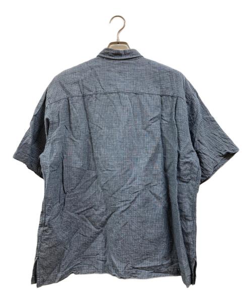 DOCKERS（ドッカーズ）DOCKERS (ドッカーズ) 半袖シャツ ブルー サイズ:Lの古着・服飾アイテム