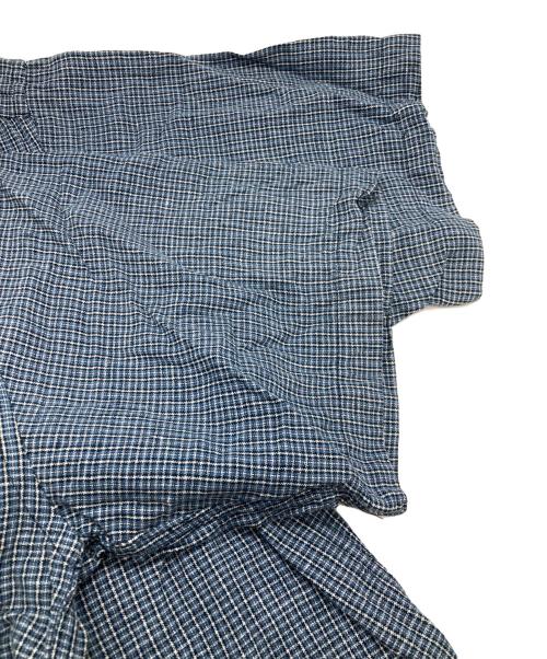 DOCKERS（ドッカーズ）DOCKERS (ドッカーズ) 半袖シャツ ブルー サイズ:Lの古着・服飾アイテム