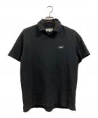 KITHキス）の古着「クラシックロゴポロシャツ」｜ブラック