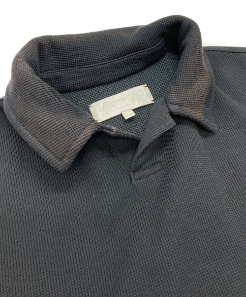 KITH（キス）KITH (キス) クラシックロゴポロシャツ ブラック サイズ:Sの古着・服飾アイテム