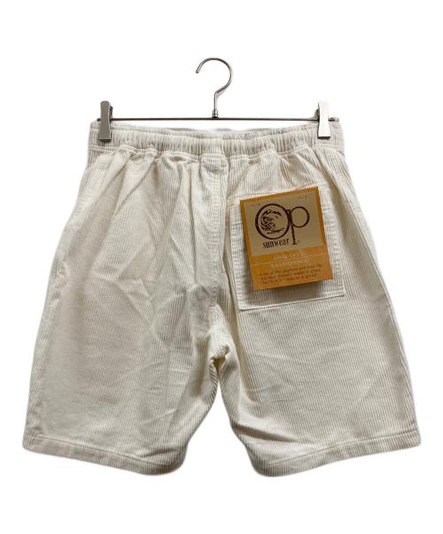 Ocean Pacific（オーシャンパシフィック）Ocean Pacific (オーシャンパシフィック) コーデュロイショーツ ホワイト サイズ:Mの古着・服飾アイテム