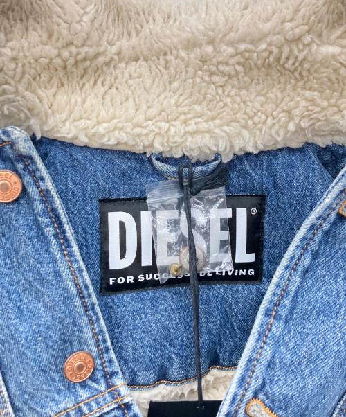 DIESEL（ディーゼル）DIESEL (ディーゼル) D-RESKY裏ボアデニムジャケット インディゴ サイズ:Sの古着・服飾アイテム