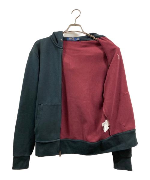 POLO RALPH LAUREN（ポロ・ラルフローレン）POLO RALPH LAUREN (ポロ・ラルフローレン) 裏フリースパーカー ブラック サイズ:Ｍの古着・服飾アイテム