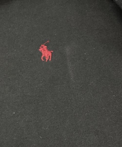 POLO RALPH LAUREN（ポロ・ラルフローレン）POLO RALPH LAUREN (ポロ・ラルフローレン) 裏フリースパーカー ブラック サイズ:Ｍの古着・服飾アイテム