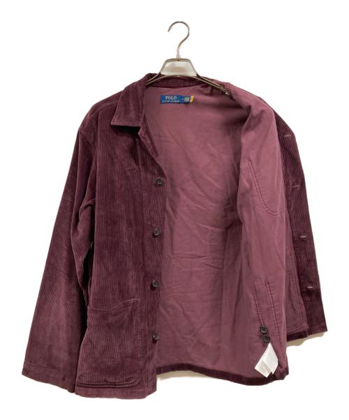 POLO RALPH LAUREN（ポロ・ラルフローレン）POLO RALPH LAUREN (ポロ・ラルフローレン) コーデュロイシャツ パープル サイズ:Mの古着・服飾アイテム