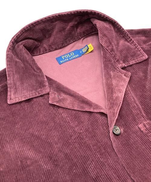 POLO RALPH LAUREN（ポロ・ラルフローレン）POLO RALPH LAUREN (ポロ・ラルフローレン) コーデュロイシャツ パープル サイズ:Mの古着・服飾アイテム